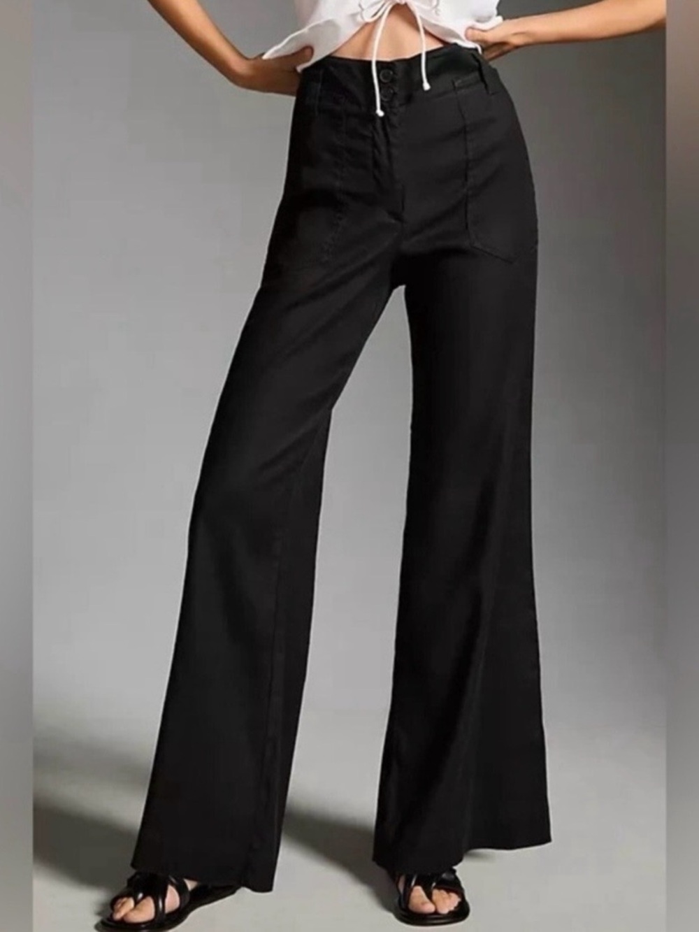MAEVE Naomi | Ponte Flare Pants | Black | 2🕘